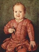 Agnolo Bronzino Portrait of Giovanni de Medici as a Child oil painting artist